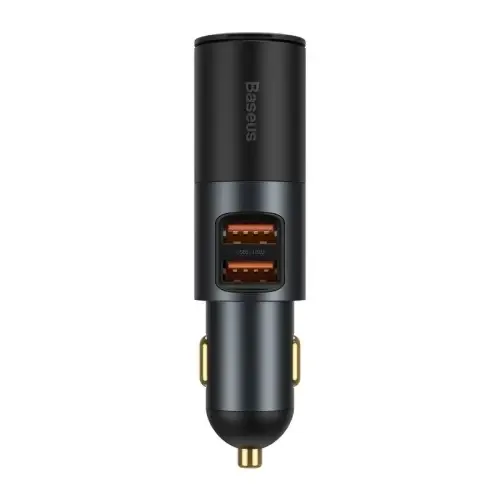 Incarcator bricheta auto Baseus CCBT-D0G Share Together 2x USB Output 5V /3A 1x bricheta auto total output 120W gri
