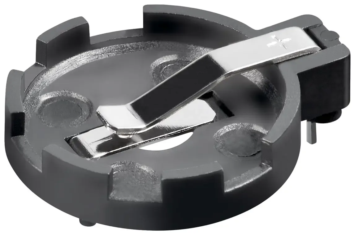 Suport baterie Tip CR2012 /CR2032 pentru montaj pe placa 2-Pini 56617 Goobay