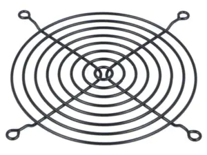 Protectie ventilator metal 120x120mm pentru surub negru TQSolution FG-12-BK