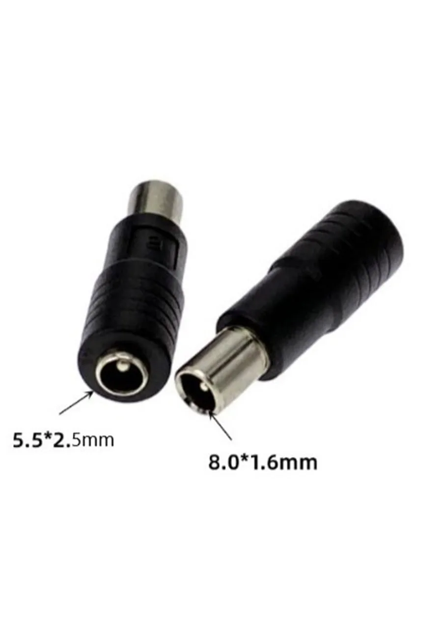 Mufa adaptoare 5.5/2.5mm mama - 8.0/1.6mm tata (538)