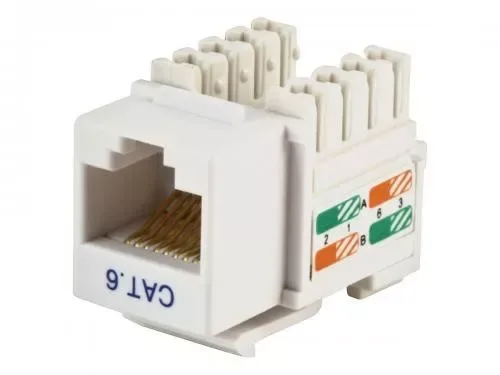 Mufa Keystone Jack mama Cat6 8P8C neecranat alb Well