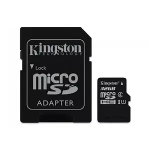 MicroSD Card 32GB Clasa 4 cu SDHC adaptor Kingston
