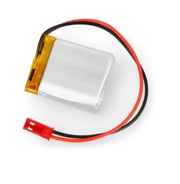 Acumulator Lithium Polymer 15617 1050mAh 1S 3.7V conector JST-BEC 35x30x10mm AKYGA Battery