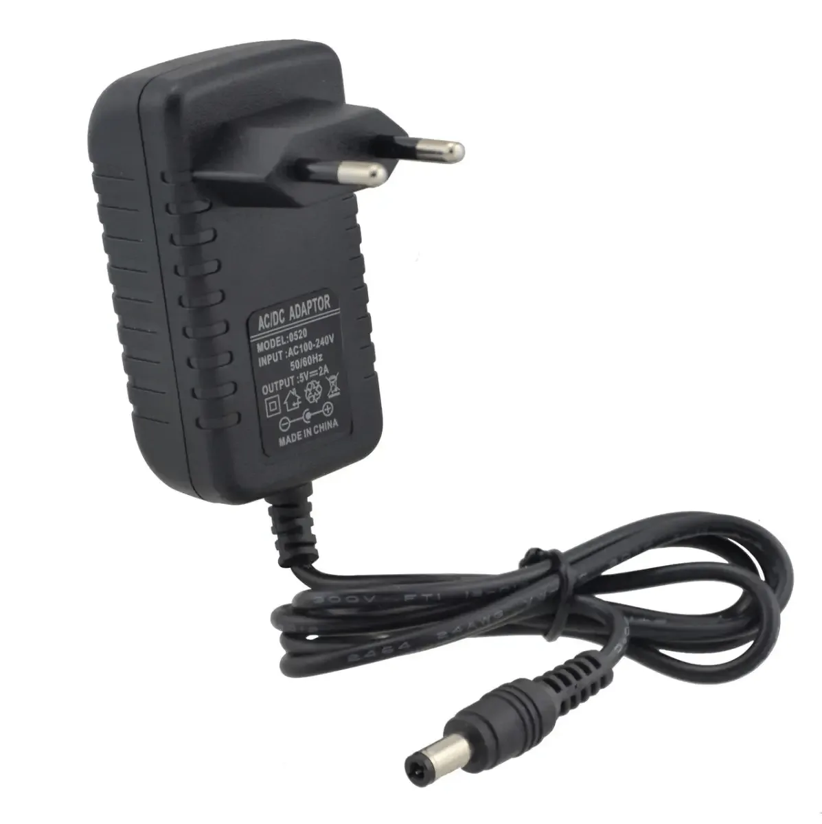 Alimentator 220V - 5V 2A 5.5x2.5mm negru
