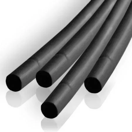 Tub termocontractabil 8mm/ 4mm negru 0.5m Kemot