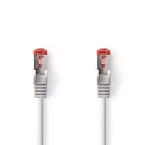 Cablu SFTP CAT6 1m RJ45 tata - RJ45 tata gri Nedis