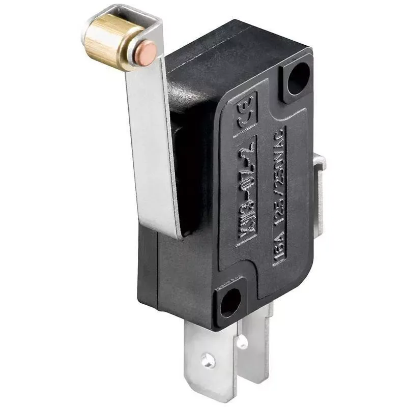 Micro comutator 1 pol cu lamela 30mm si rola Goobay