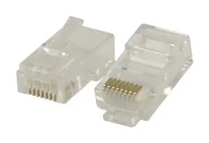 Mufe CAT6 UTP RJ45 SOLID PVC transparent 5buc VALUELINE