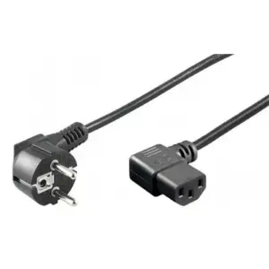 Cablu alimentare PC 2m schuko 90 grade la IEC320-C13 90 grade Goobay