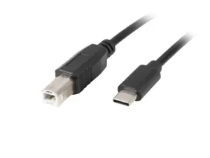 Cablu imprimanta 1.8m USB-C3.1 tata - USB2.0 B tata negru