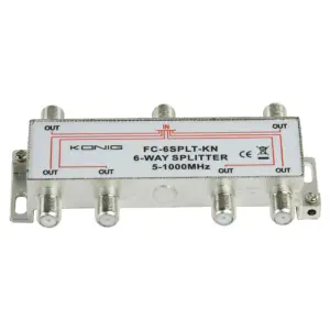 Distribuitor semnal TV 6 cai 862 Mhz Konig