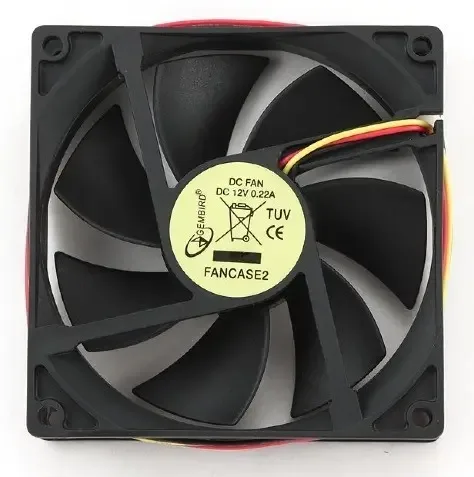 Ventilator pentru carcasa PC 90x90x25 mm 12V 0.22A Gembird FANCASE2