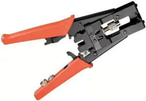 Cleste de serizare conectori F IEC BNC RCA tip compresie