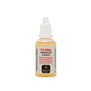 Rasina de lipit lichida fara acid pentru sudare electronica de precizie 30ml WOLFS TS 500L