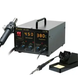 Statie de lipit SMD 2 in 1 cu aer cald SS-989B ProsKit