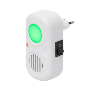 Alarma cu ultrasunete de indepartare insecte zburatoare / tantari cu lumina de noapte Home UH11
