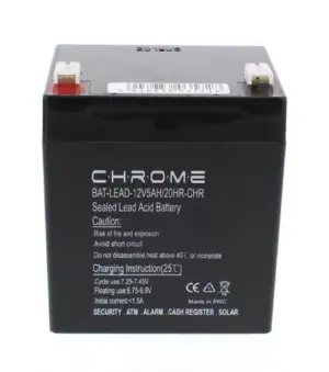 Acumulator plumb acid Chrome 12V 5AH 90x70x101mm