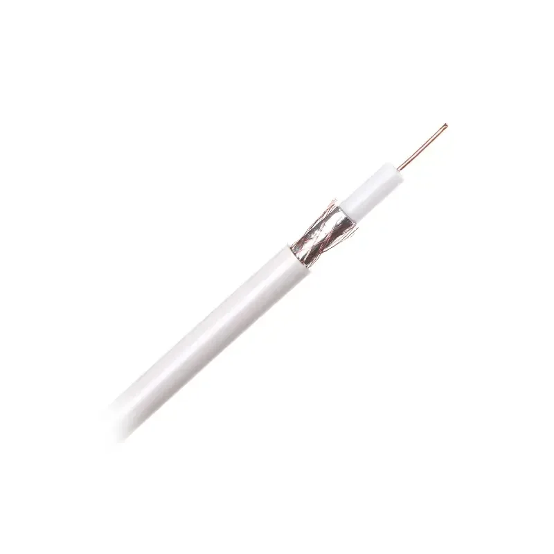 Cablu 10m coaxial cupru/cupru 75ohmi ecranaj 32fire cupru diametru 7.1mm Cabletech KAB0015-10
