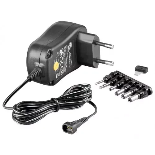 Alimentator 3-12V 1A 6 mufe Goobay