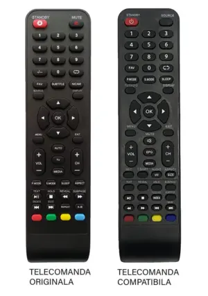 Telecomanda inlocuitoare compatibila TV Utok U24HD3 (176-1)