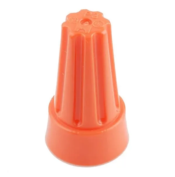 Conector prin insurubare cu eliberare rapida portocalie 22AWG-14AWG sucit max.105C NINIGI ST-130/O