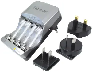 Incarcator NI-MH/NI-CD 4 X AA/AAA + alimentare 12V auto MW1237GT Minwa Electronics