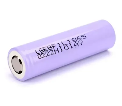 Acumulator industrial Li-ion terminal plat 18650 3.7V 3350mAh 4.87A LG INR18650F1L