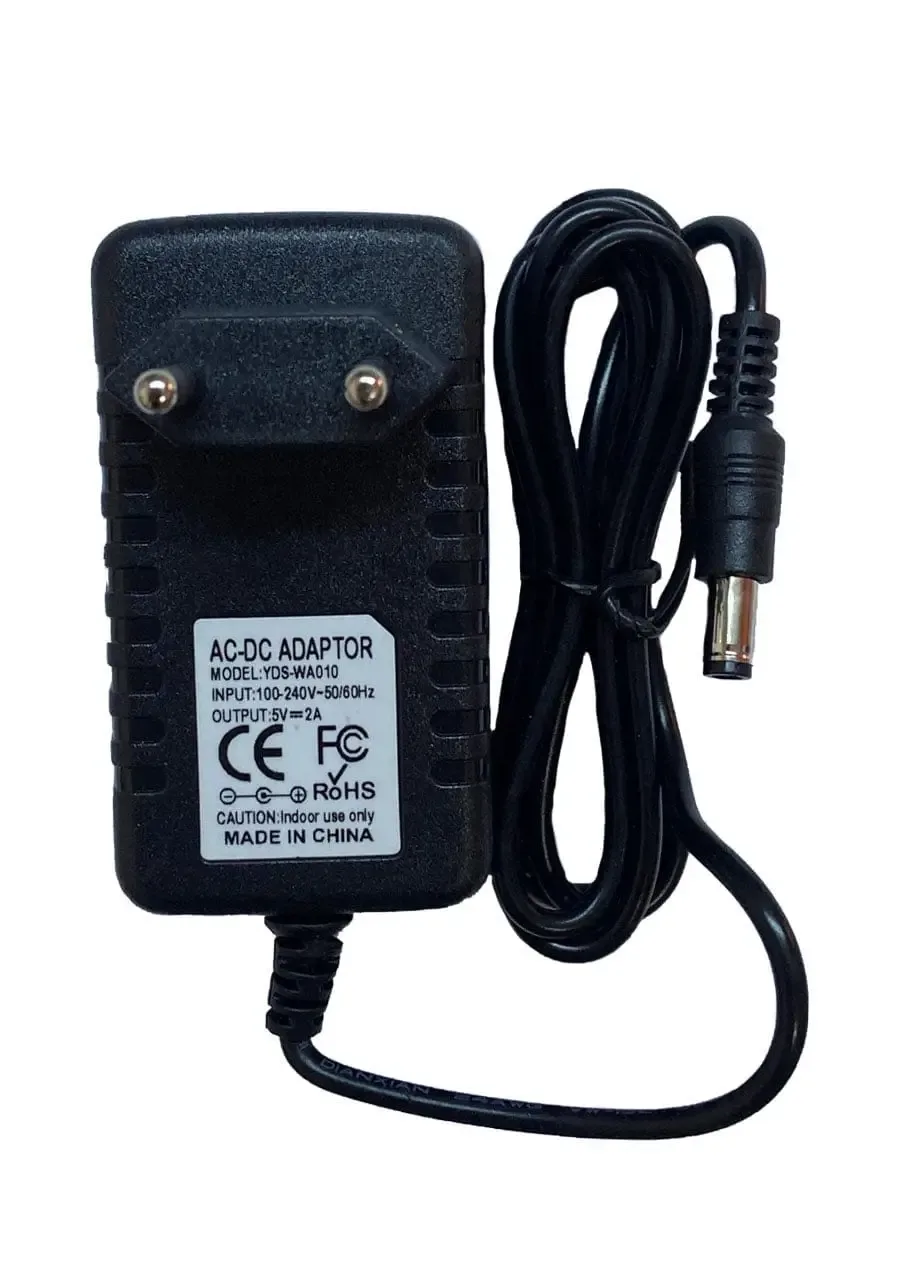 Alimentator 5V 2A + pe centru 2.5 x 5.5 mm (519)