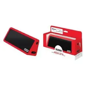 Boxa portabila cu Bluetooth si difuzor stereo Rock Star rosie Sweex