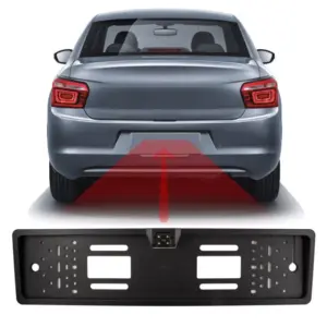 Camera + senzor de parcare pe suport pentru numar de inmatriculare Carguard SP009
