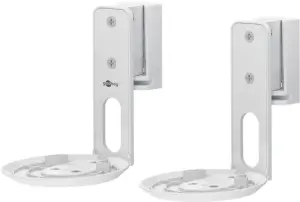 Set suporti de perete pentru difuzor alb Modern Era 1 Flex compatibil Sonos Era 100 71982 Goobay