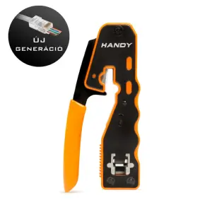 Cleste sertizare pentru conexiuni RJ45 8P CAT5/6/7/8 Pass Through decupare /taiere Handy 10181