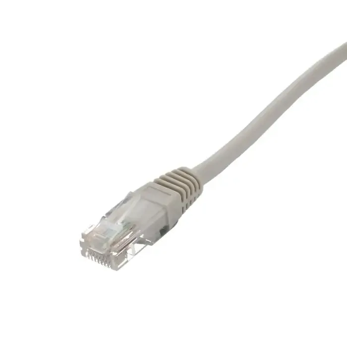Cablu de retea UTP Well Cat5e RJ45-RJ45 patch cord 2m gri UTP-0008-2GY-WL
