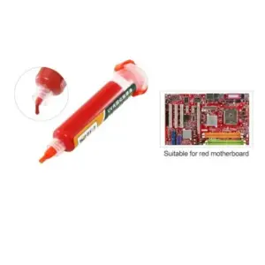 Vopsea rosie /masca protectie lipire PCB fotosensibila UV 10ml BST-UVH900-RD