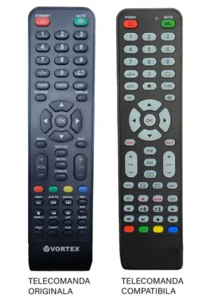 Telecomanda inlocuitoare compatibila pentru TV DenisNetwork 2.0 (672)