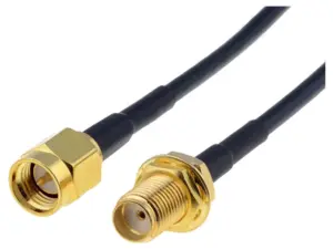 Cablu SMA mama-tata 50 ohm 5m negru BQ CABLE SMA-SMF/50/5