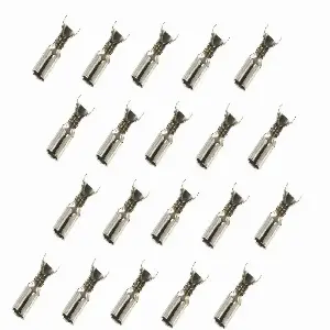 Set 20 papuci electrici mama 2.8x0.5mm cositoriti pentru cablu 0.5-1mm2 Somogyi Electronic KSH 2,8-0,5/Sn-20