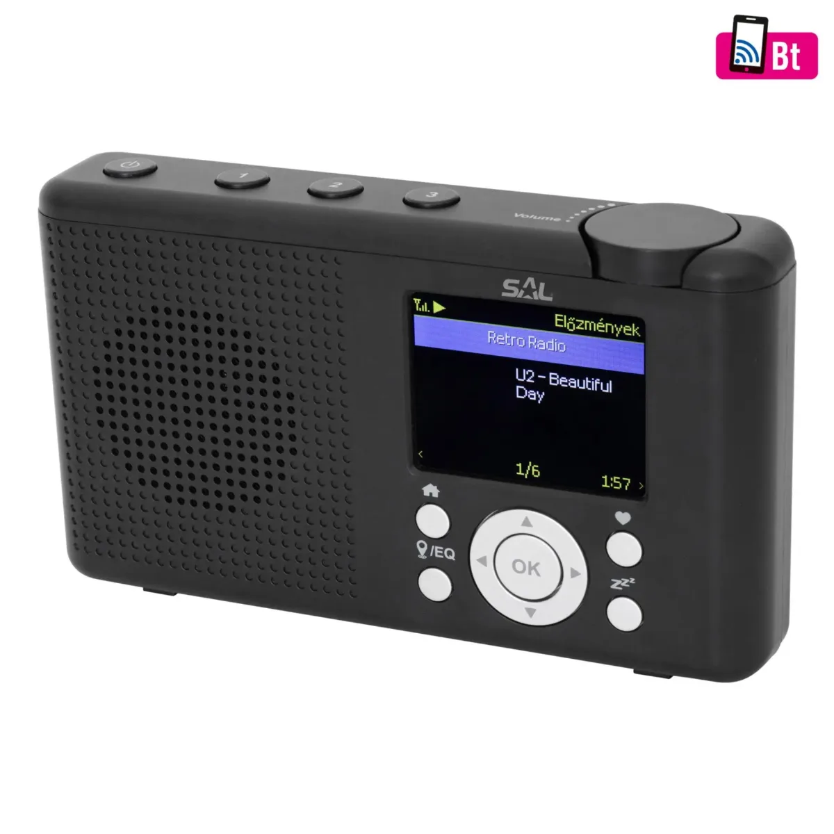Internet radio global 3in1 portabil /FM RDS /Bluetooth SAL INR 3000
