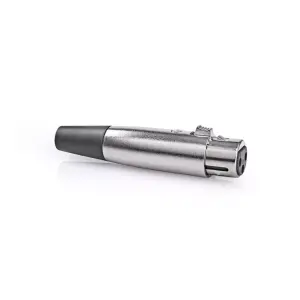 Conector XLR 3 pini mama metal NEDIS