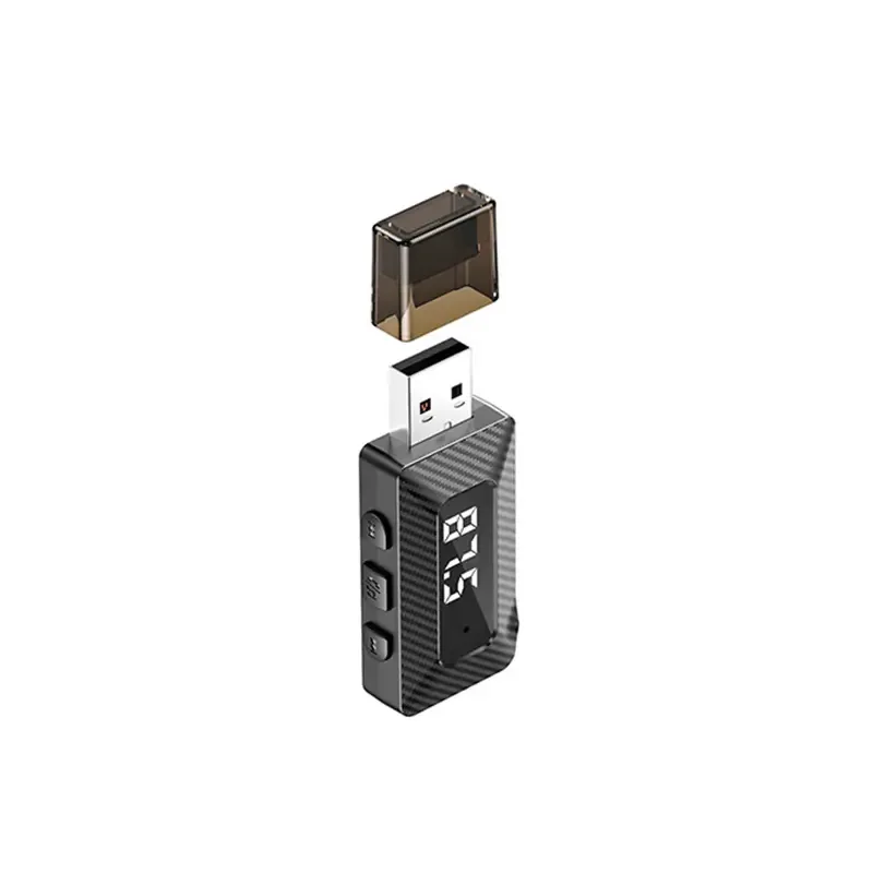 Modul USB Transmitator FM + suport apel hands-free + suport card micro SD si Bluetooth v5.3 GSM180217 XO BCC16