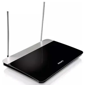 Antena TV DIGITALA 4K amplificare 47dB VHF/FM PHILIPS SDV6227