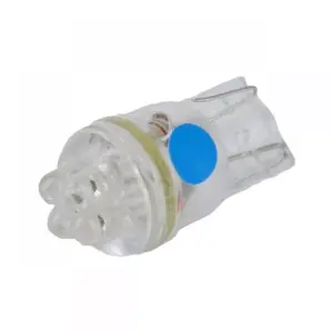 Bec auto 12V T10-4LED albastru VIPOW