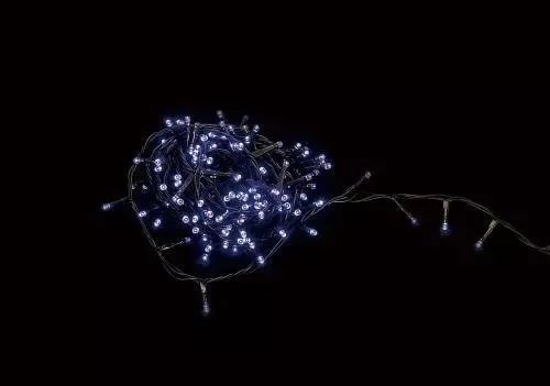 Ghirlanda luminoasa 100 LED-uri albastre cu jocuri de lumini WELL