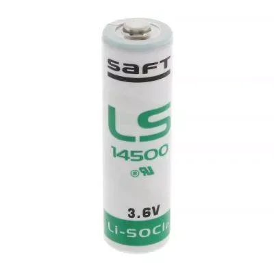 Baterie 3.6V AA Li-SOCI2 Lithium SAFT LS14500 50.5x14.7mm