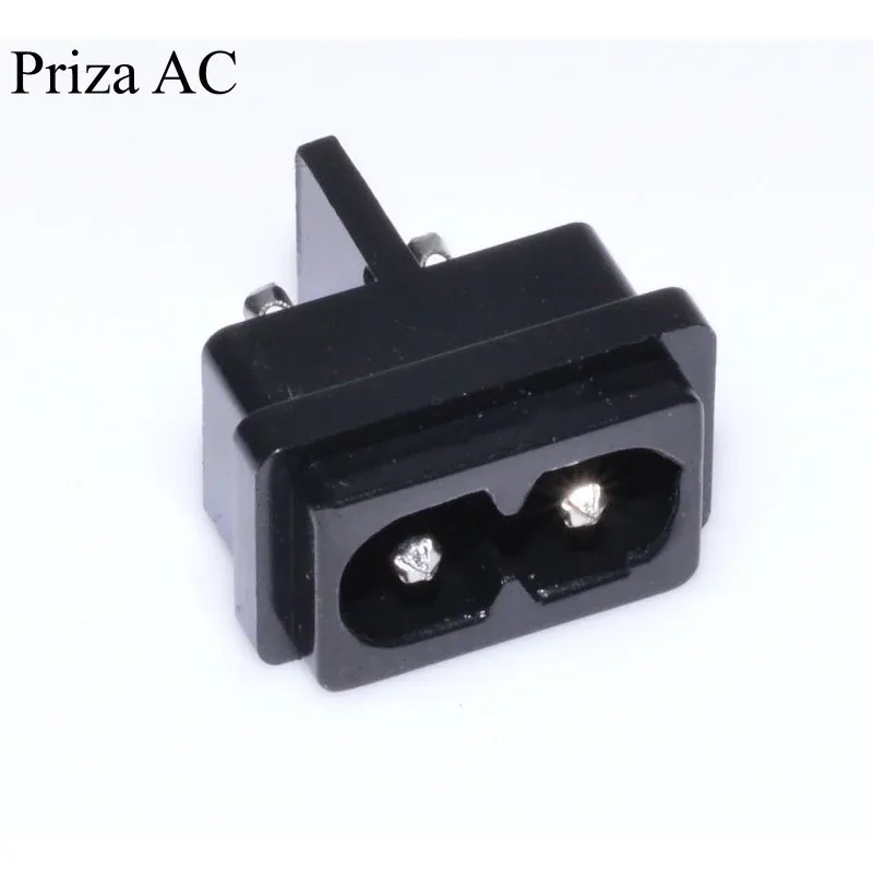 Mufa alimentare mama tip priza alimentare casetofon /EURO fixare pe panou IEC 60320 C8
