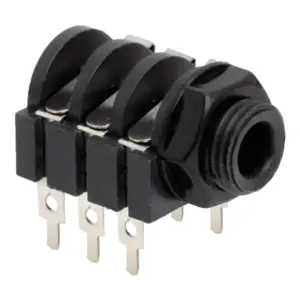 Mufa Jack 6.3 mm stereo mama lipire PCB