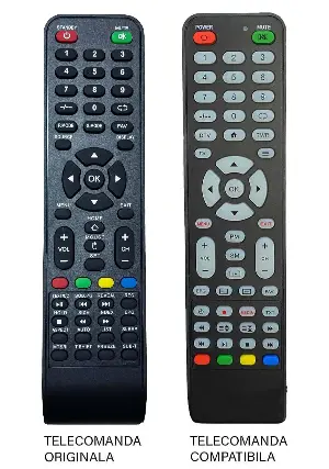 Telecomanda inlocuitoare compatibila TV DenisNetwork 3.0 (672-1)