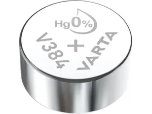 Baterie V384 Varta Silver Oxide 1.55V AG3 SR41SW LR41 7.9x3.6mm