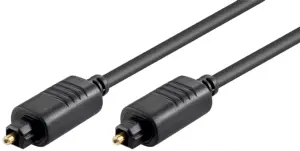 Cablu optic 1.5m TOSLINK - TOSLINK diametru 5mm Goobay