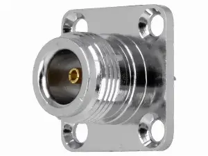 Conector N soclu mama drept montare pe panou cu lipire H3266 COPPER YIZN Jiangsu Tengyu Electronics co.